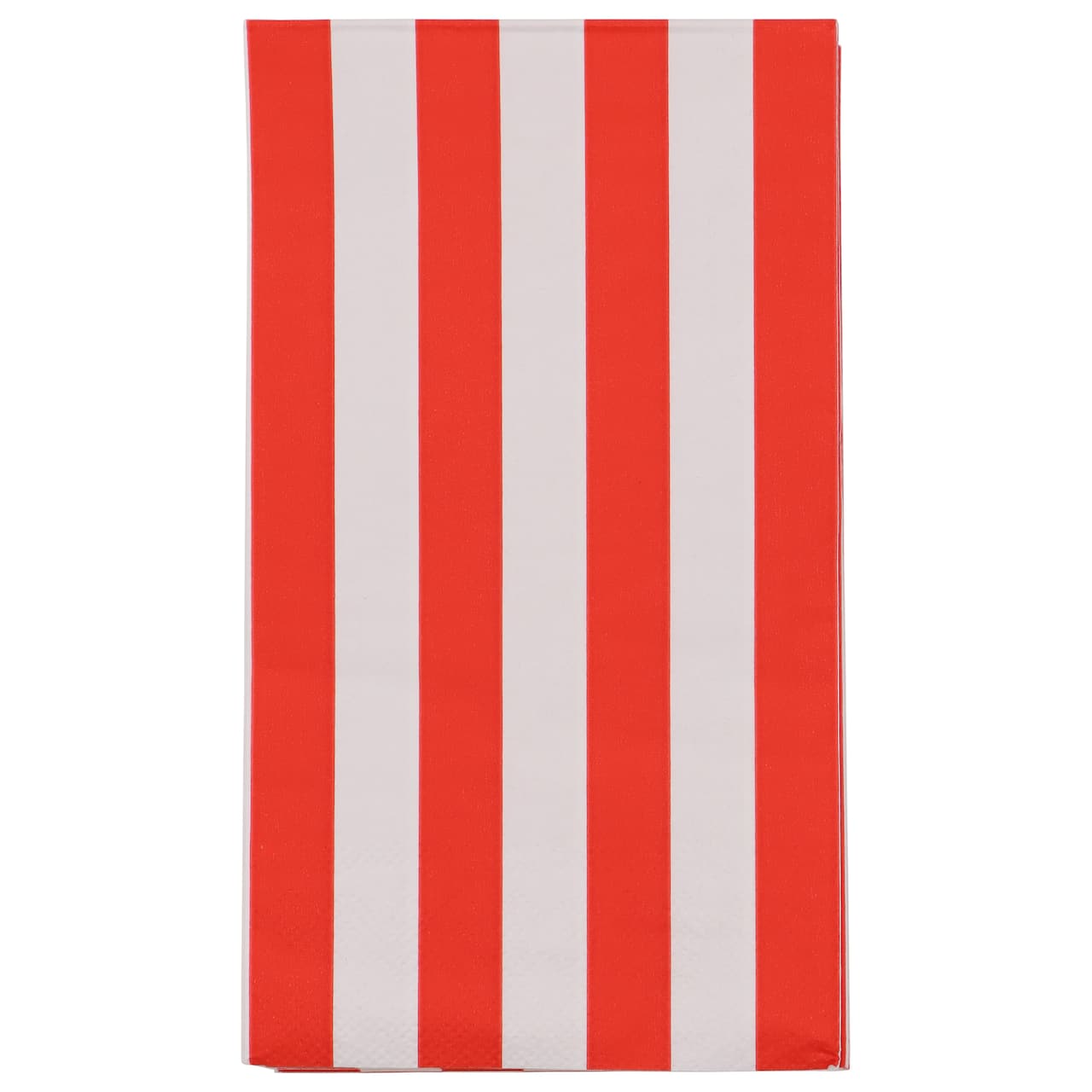 Serviettes pour invités à rayures rouges de Celebrate It, 20 unités